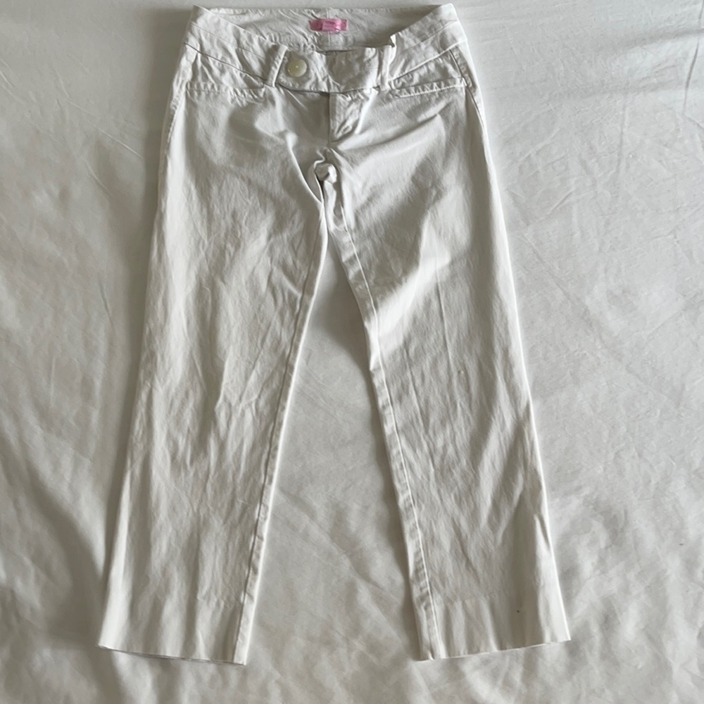 Lilly Pulitzer size 2 white dress pants